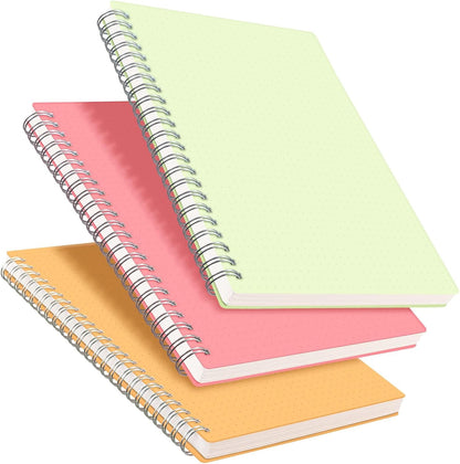 Notebook, 2-3 Pack, 160 Pages per Pack, B5 Medium Size (7.6'' × 10''), 100 GSM Thick Paper